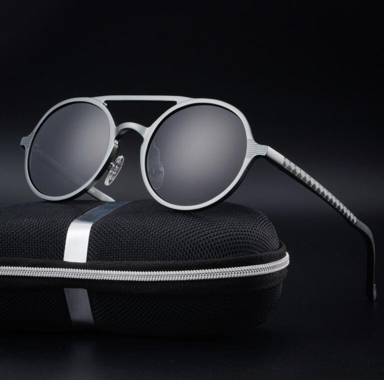 Retro Aluminum Magnesium Sunglasses Polarized Vintage