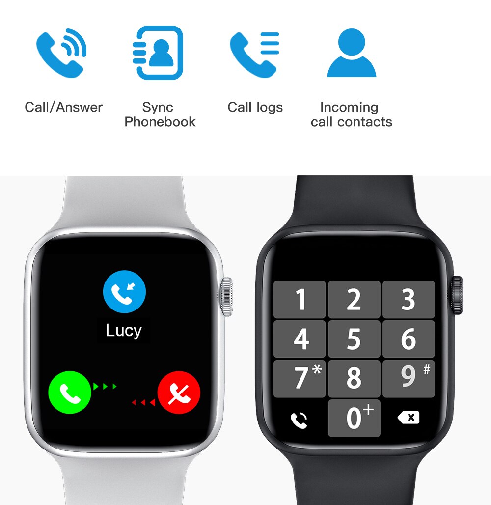 W26 Bluetooth Call Smart Watch